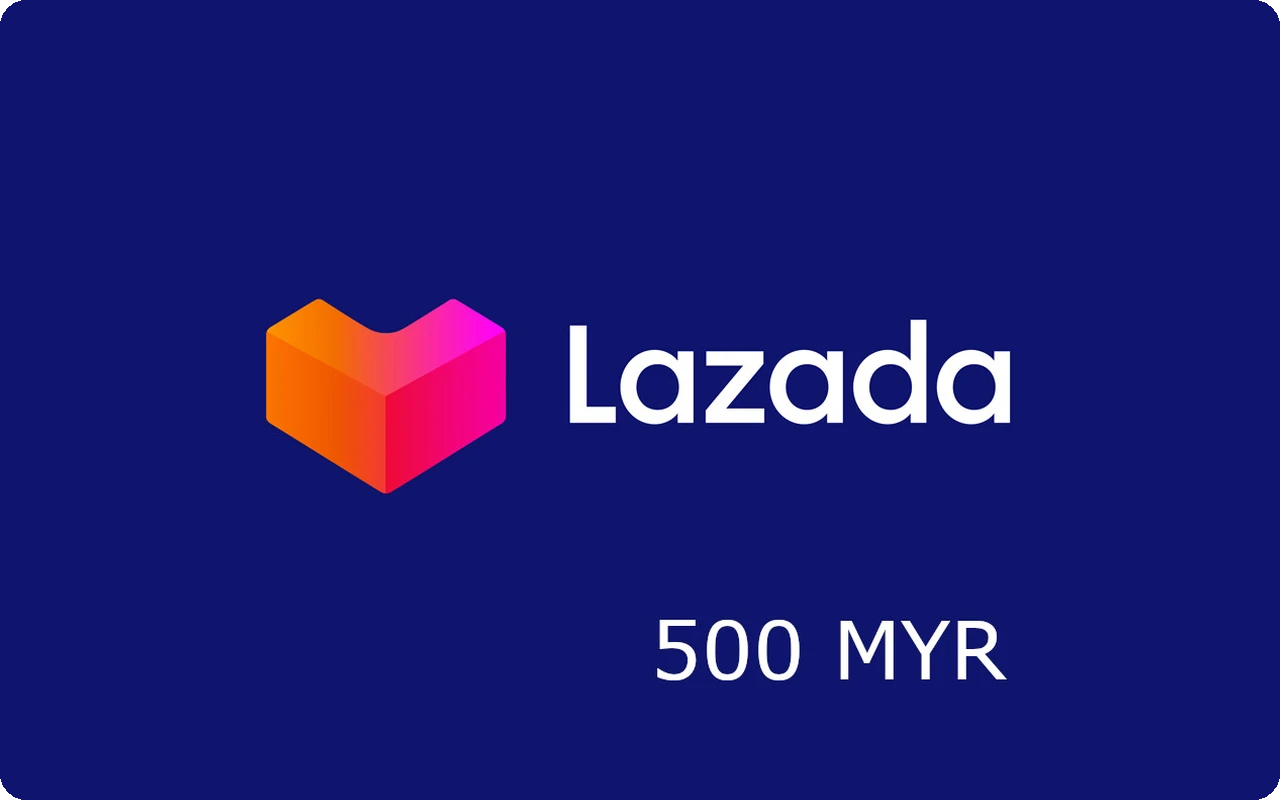 Lazada 500 RM Gift Card (Malaysia)