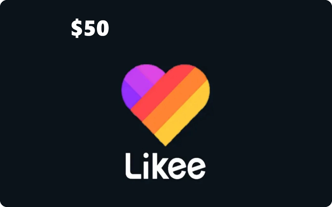 Likee $50 Gift Card