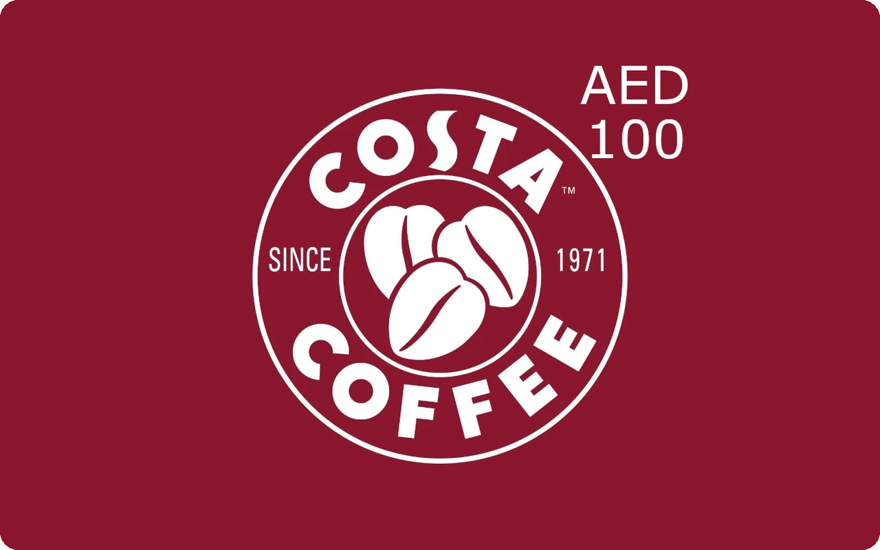 Costa Coffee 100 AED Gift Card (United Arab Emirates)