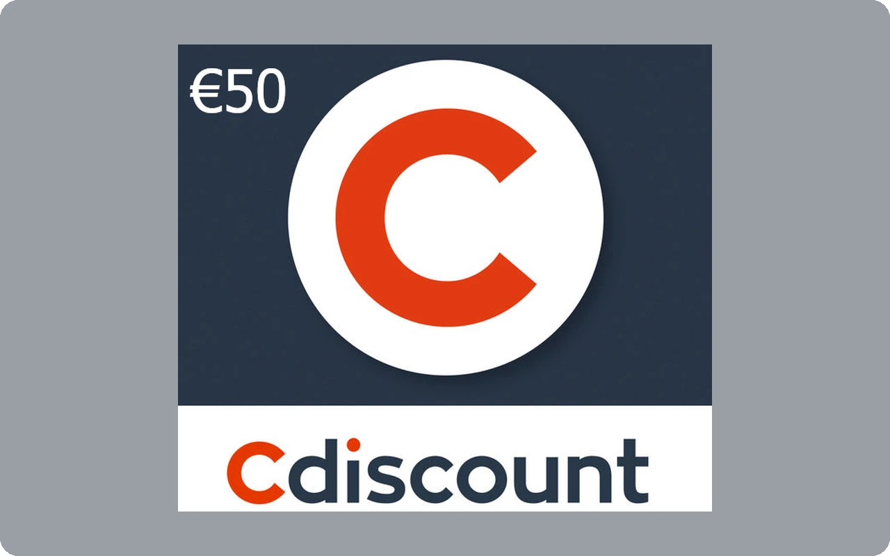 Cdiscount €50 Gift Card (France)
