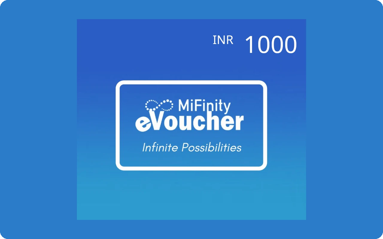 MiFinity eVoucher ₹1000 Gift Card (India)