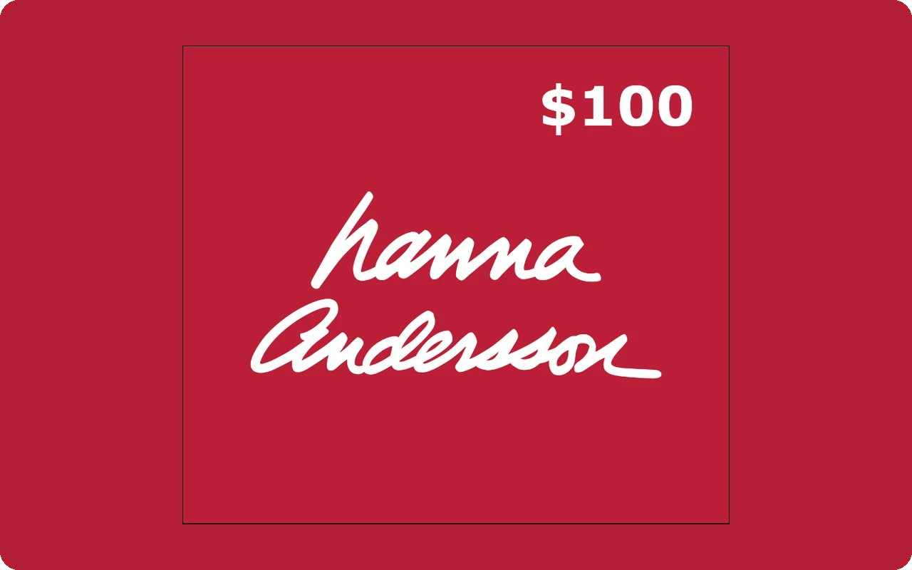 Hanna Andersson $100 Gift Card (United States)
