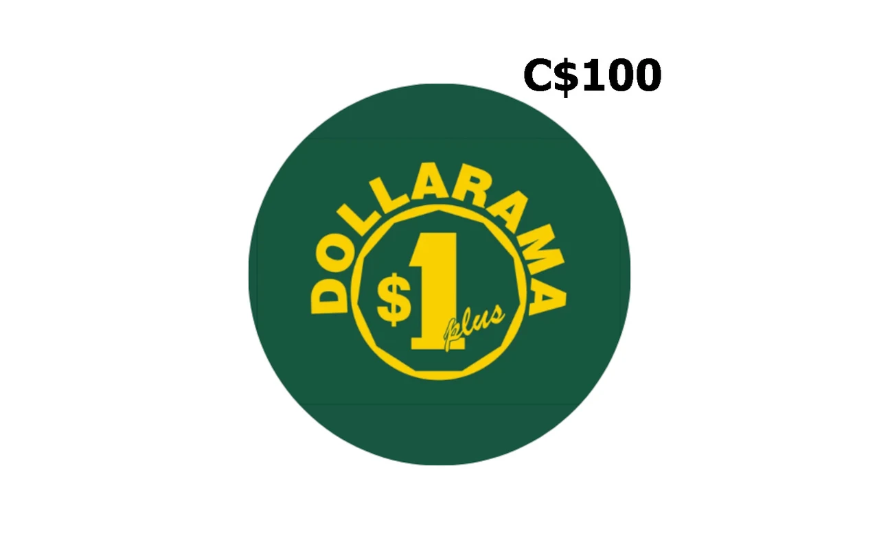 Dollarama C$100 Gift Card (Canada)