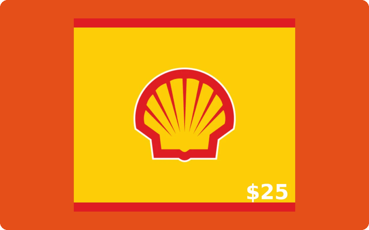 Shell $25 Gift Card (United States)