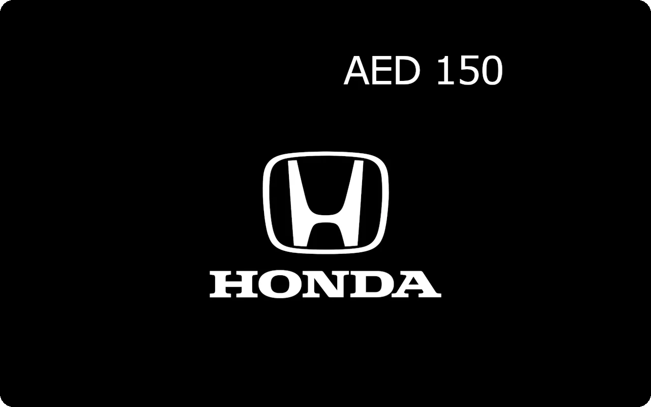 Honda 150 AED Gift Card (United Arab Emirates)