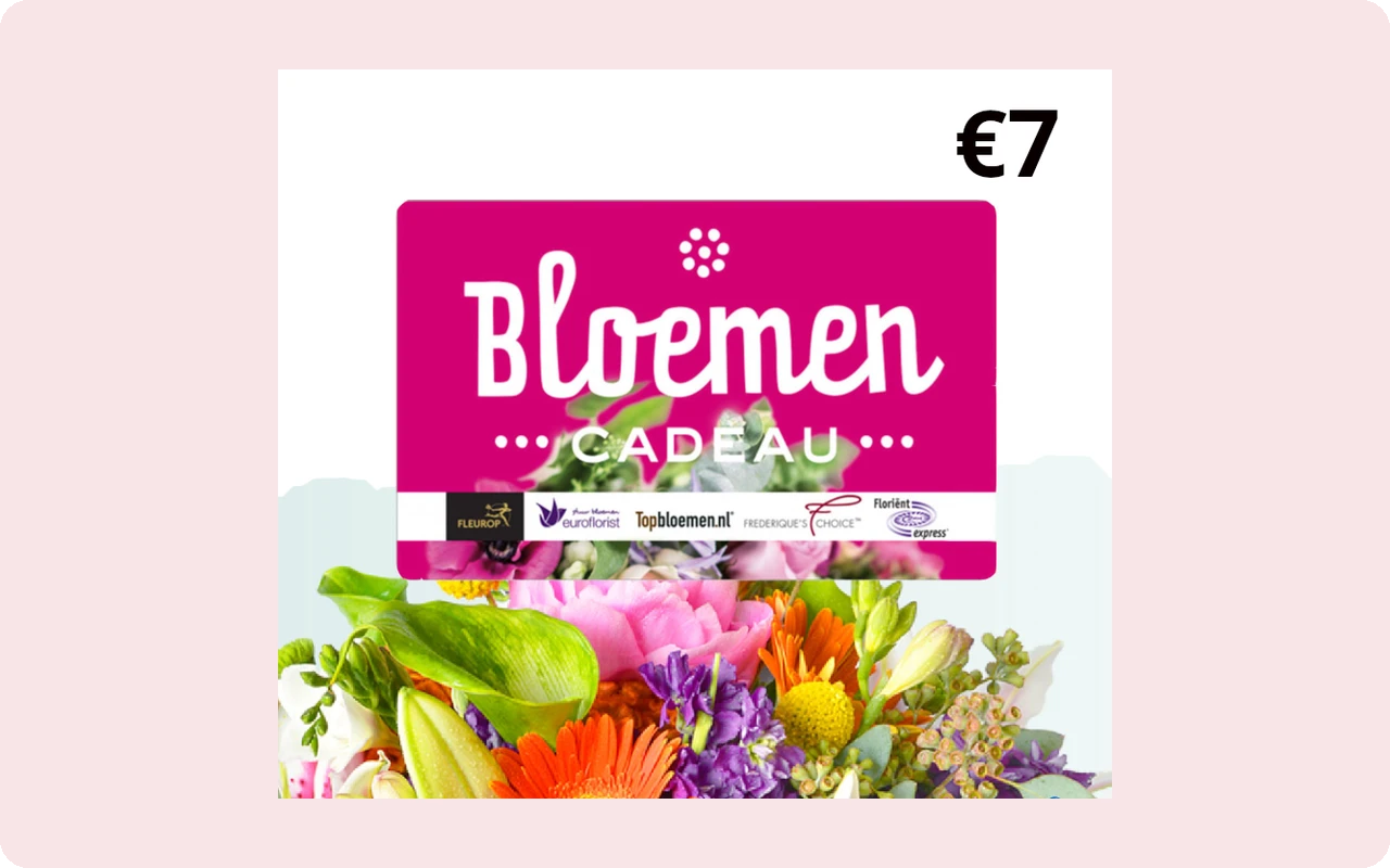 Bloemen Cadeau €7 Gift Card (Netherlands)