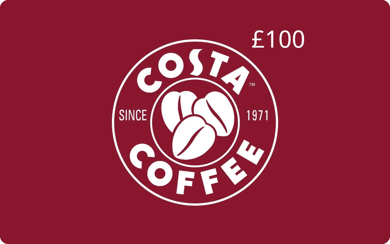 Costa Coffee £100 Gift Card (United Kingdom)