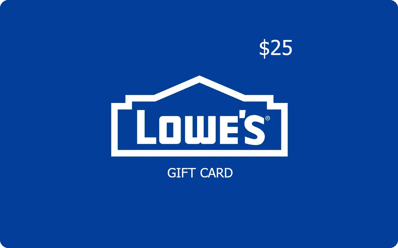 Lowe's $25 Gift Card (United States)