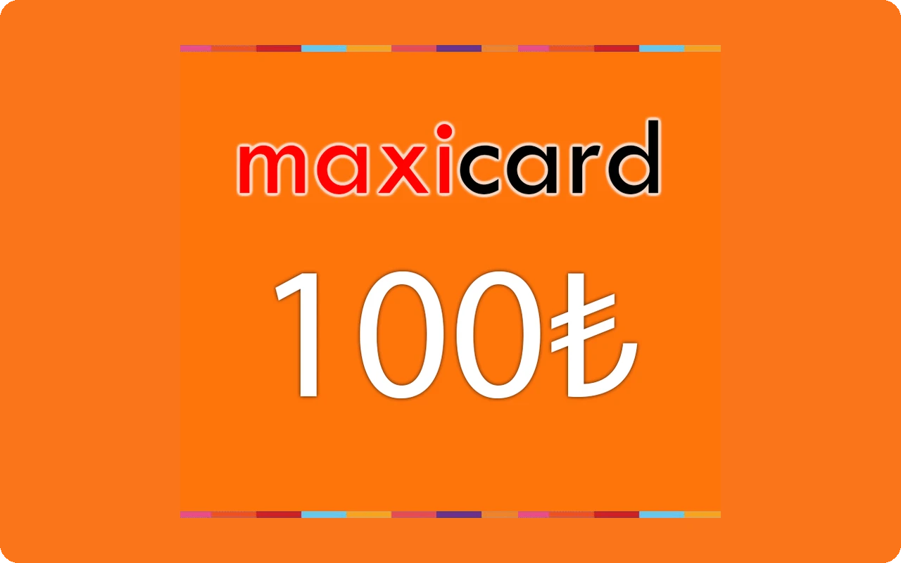 Maxicard ₺100 Gift Card (Turkey)