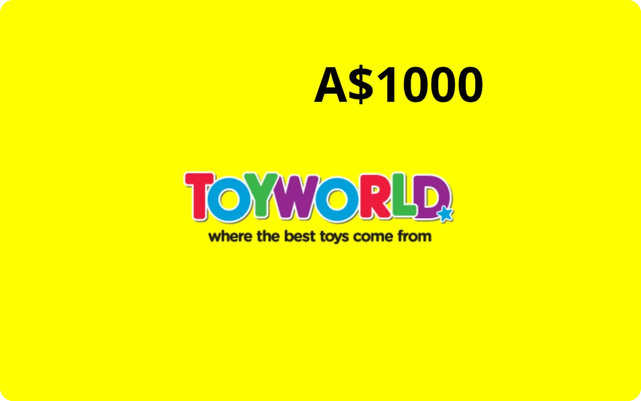Toyworld A$1000 Gift Card (Australia)
