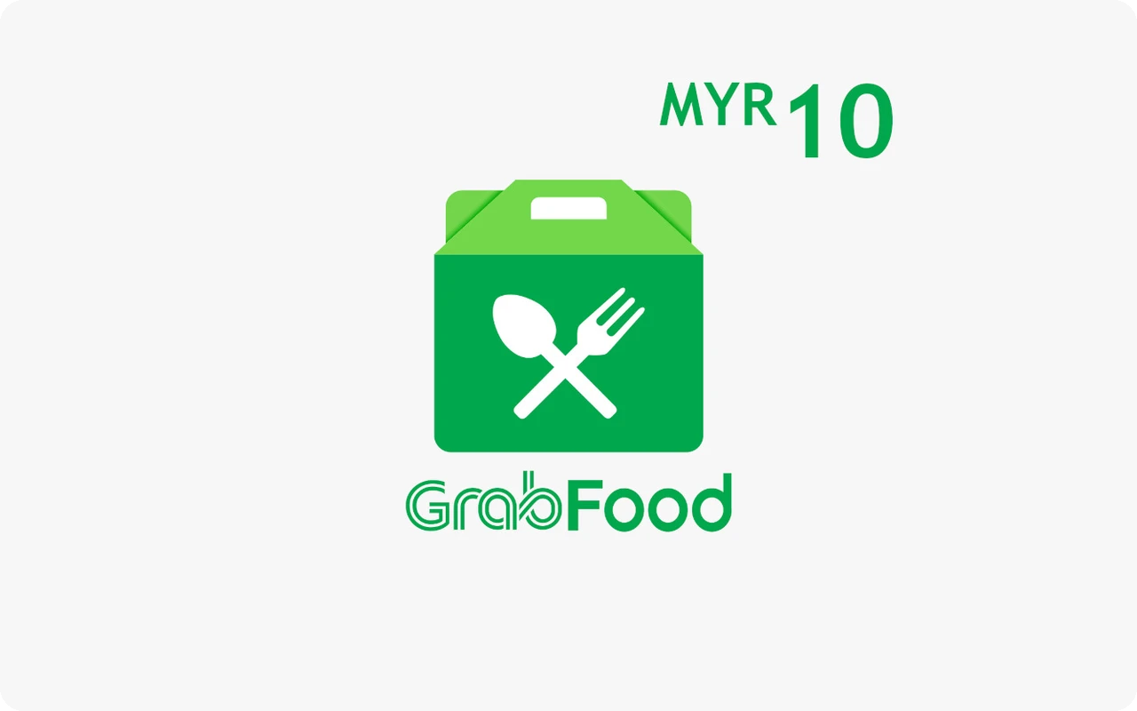 Grab Food 10 RM Gift Card (Malaysia)
