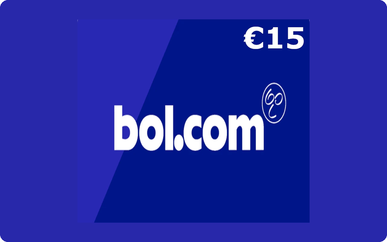 Bolcom €15 Gift Card (Netherlands)