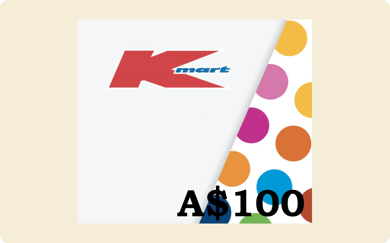 Kmart $100 Gift Card (Australia)