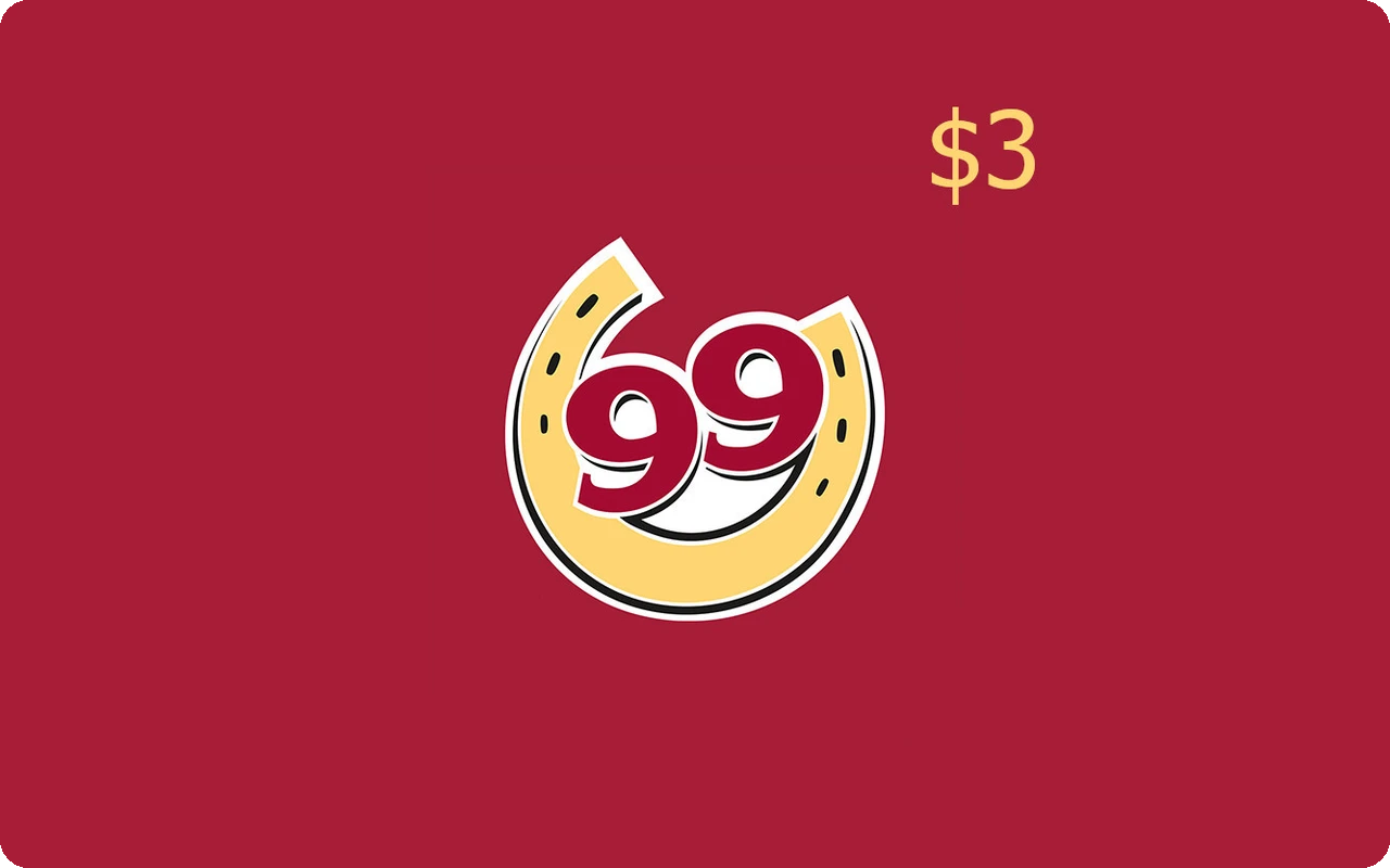 Ninety Nine Restaurants $3 Gift Card (United States)