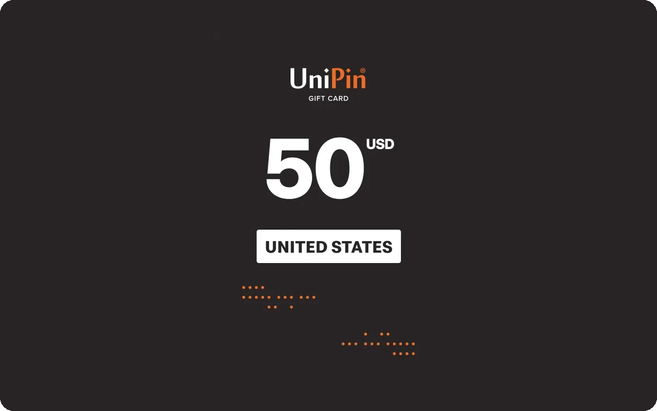 UniPin USD 50 Voucher US