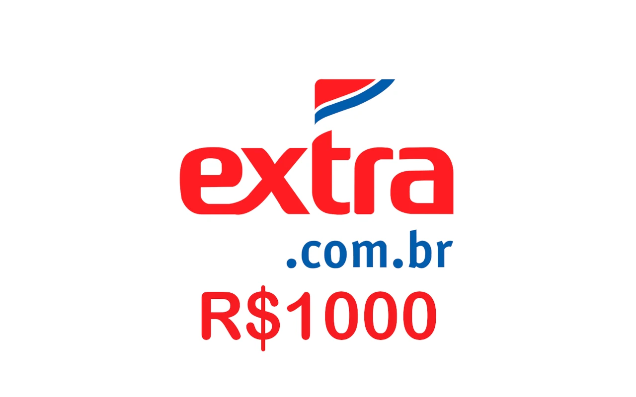 Extracom R$1000 Gift Card (Brazil)