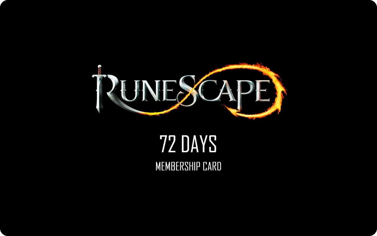 Runescape 72 Gift Card