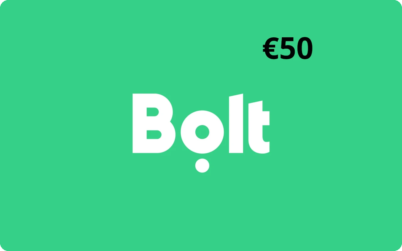 Bolt €50 Gift Card (Germany)