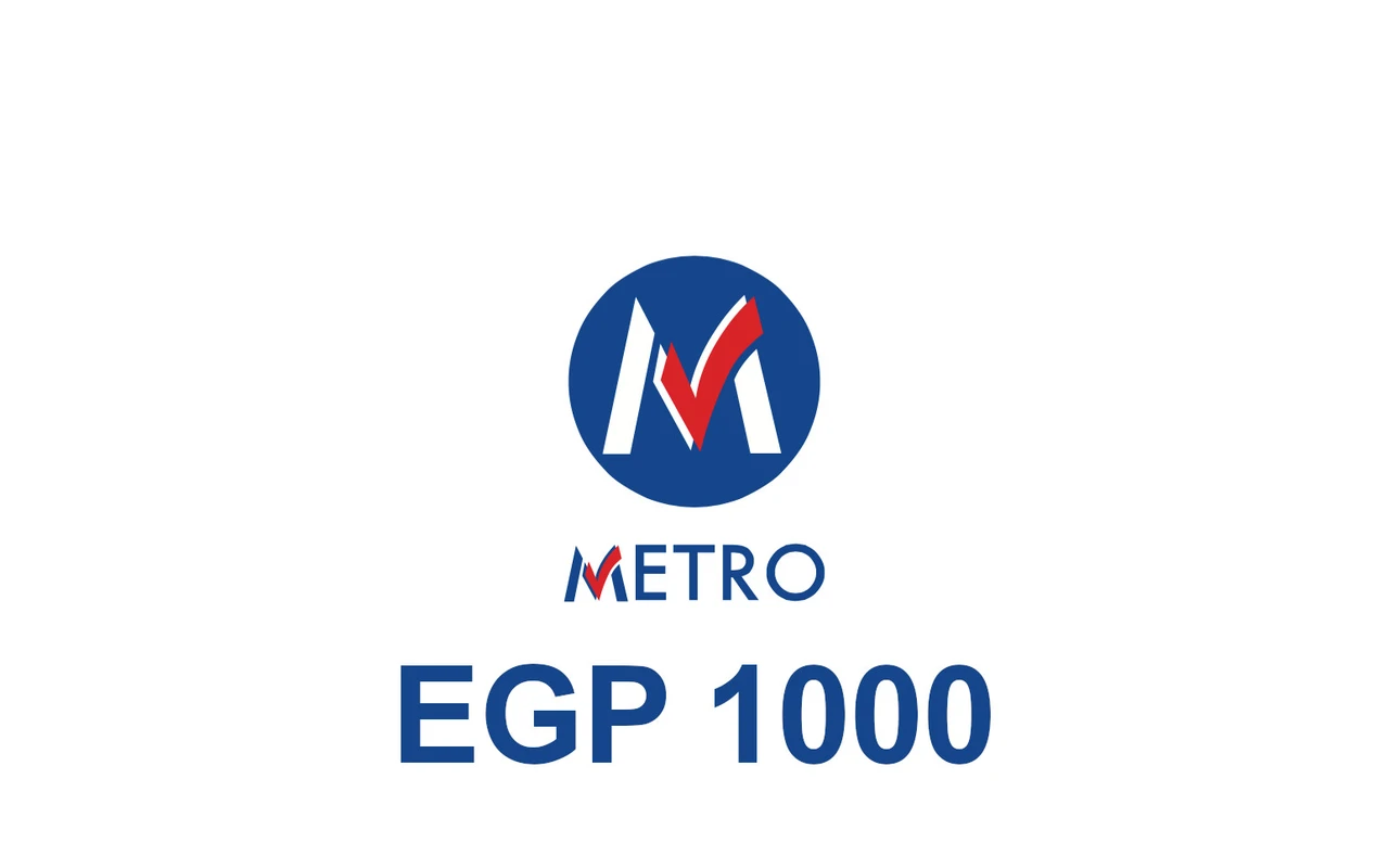 Metro £1000 Gift Card (Egypt)