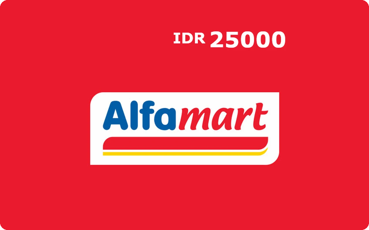 Alfamart 25000 Rp Gift Card (Indonesia)