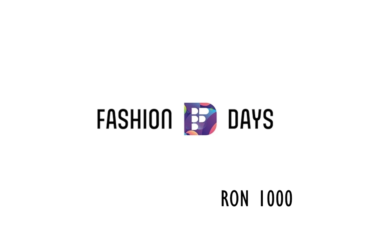 Fashion Days 1000 RON Gift Card (Romania)
