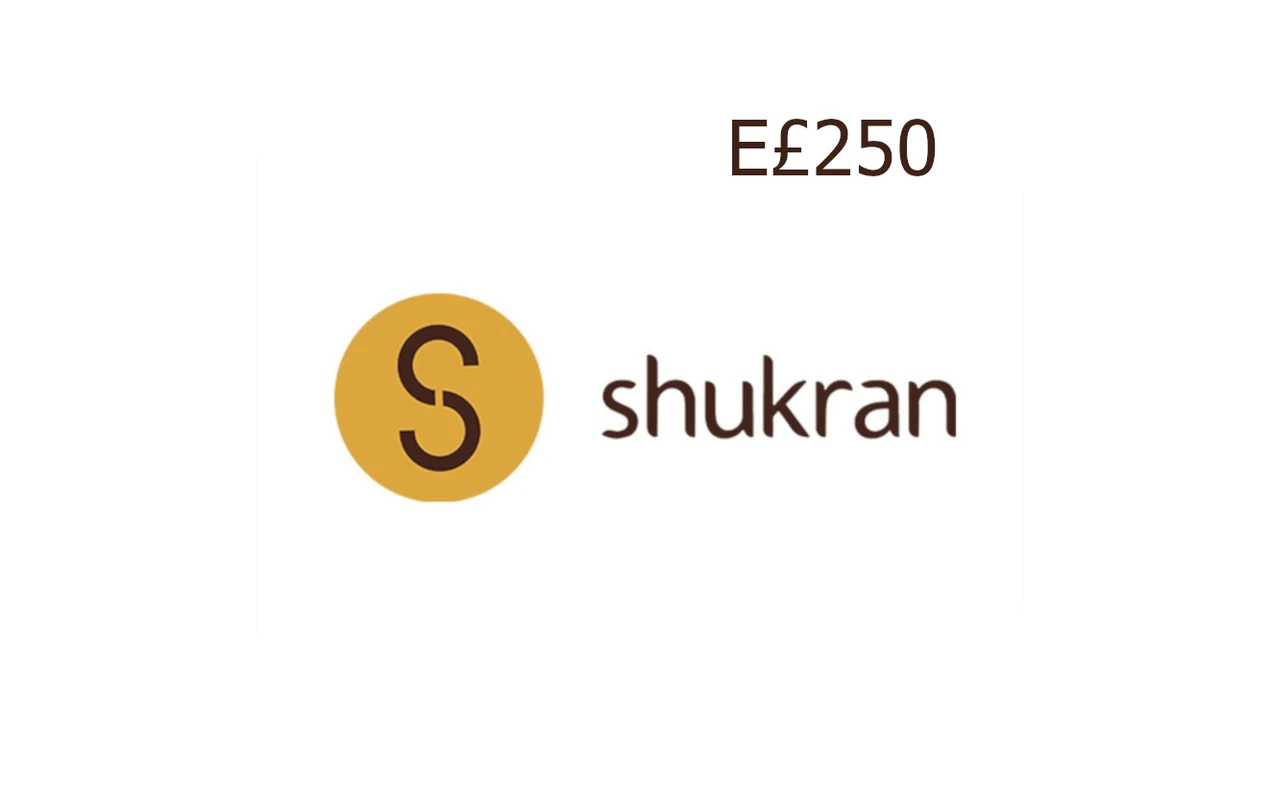 Shukran 250 EGP Gift Card (Egypt)
