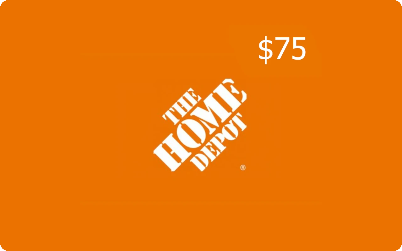 The Home Depot $75 Gift Card (United States)