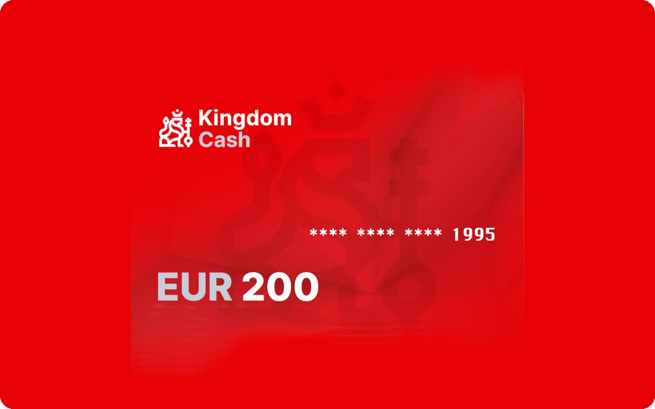 Kingdomcash €200 Gift Card (Europe)