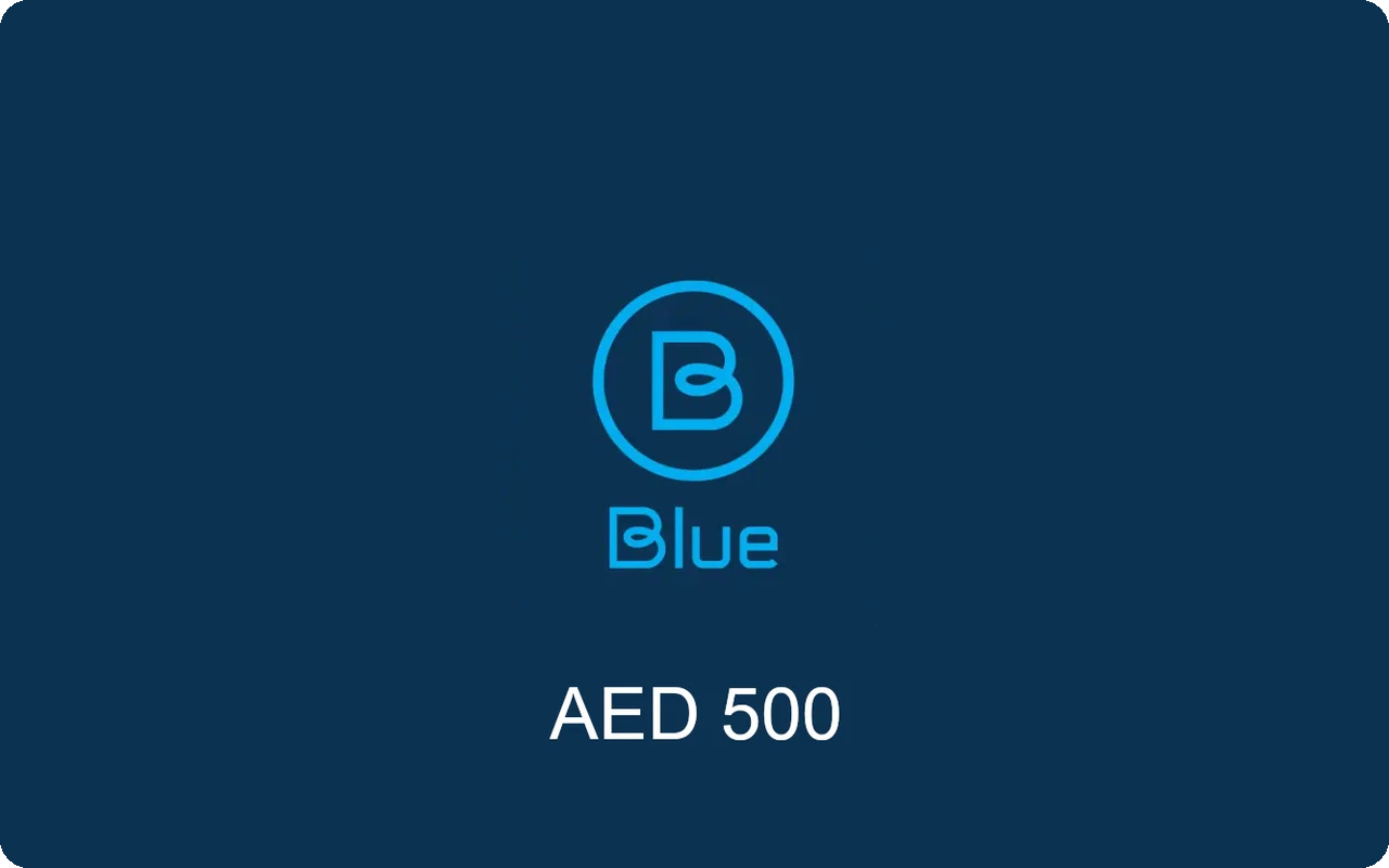 Blue Prepaid 500 AED Gift Card (United Arab Emirates)