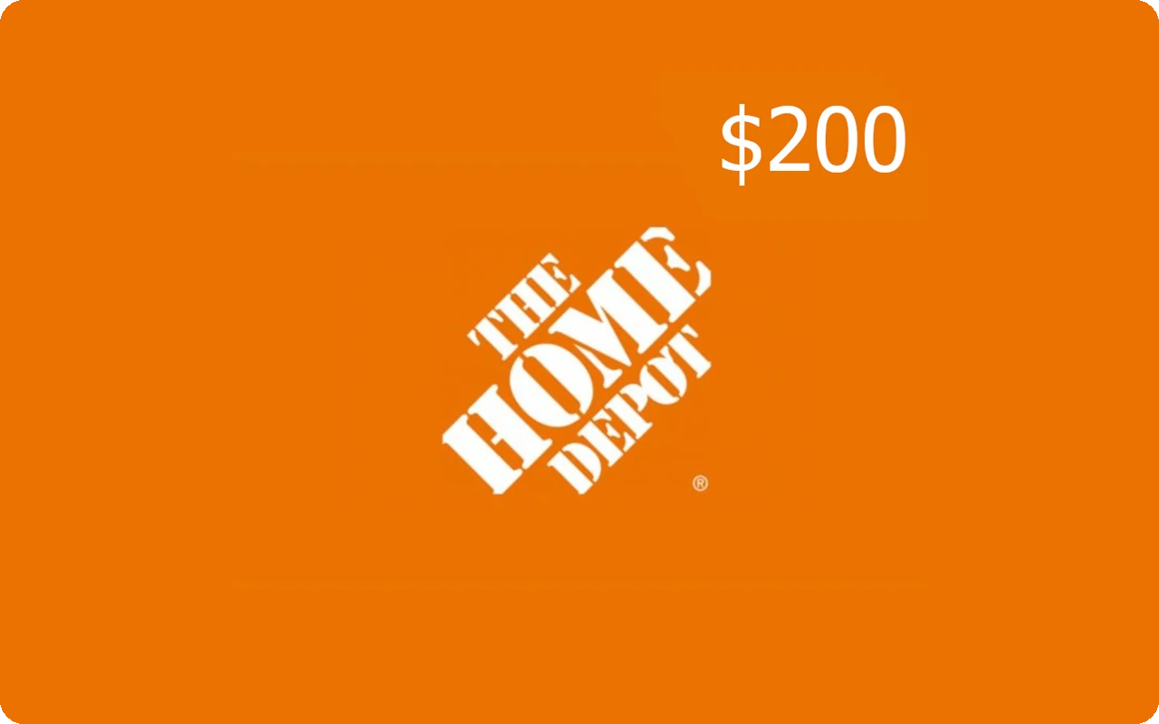The Home Depot $200 Gift Card (United States)