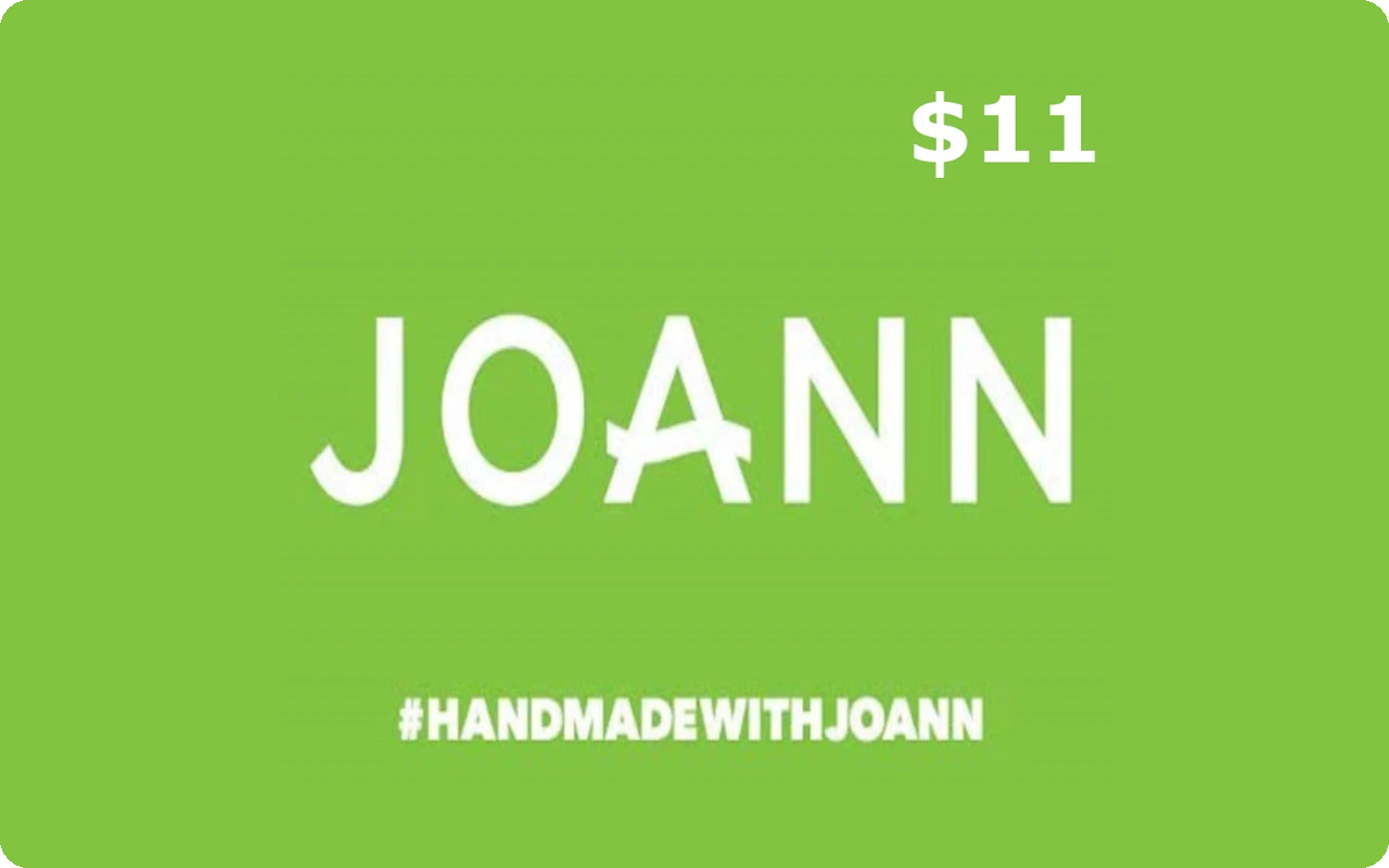 Joann Fabrics $11 Gift Card (United States)