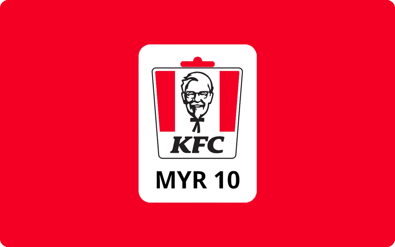 KFC 10 RM Gift Card (Malaysia)