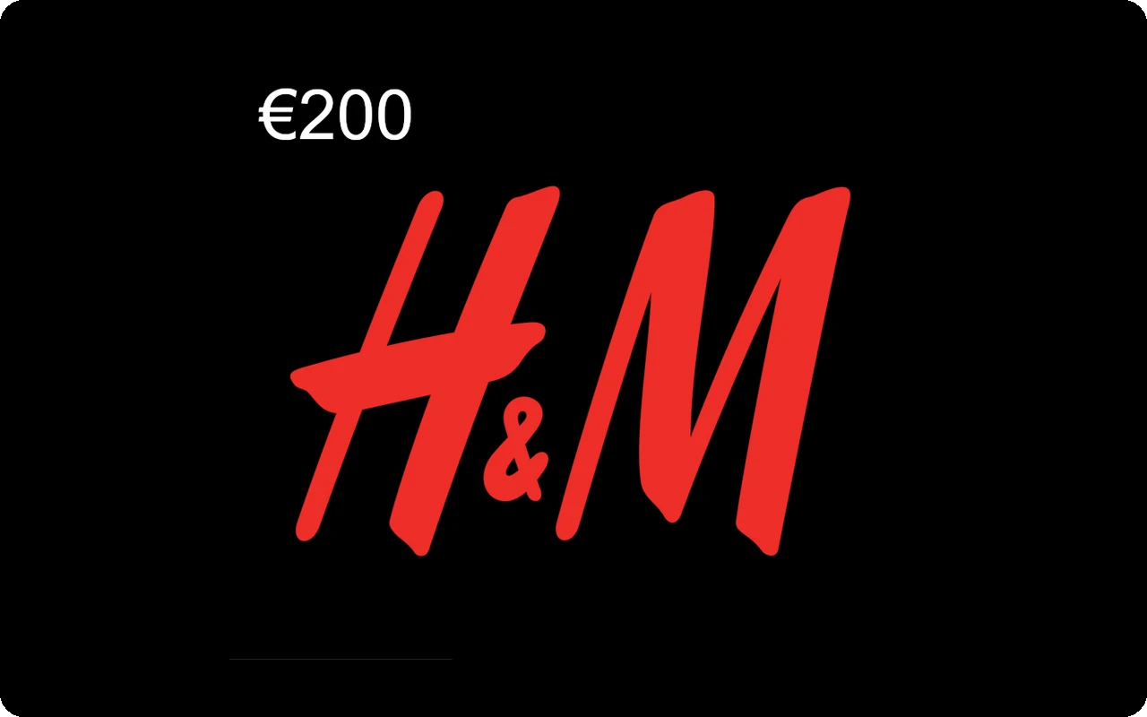 H&M €200 Gift Card (Portugal)
