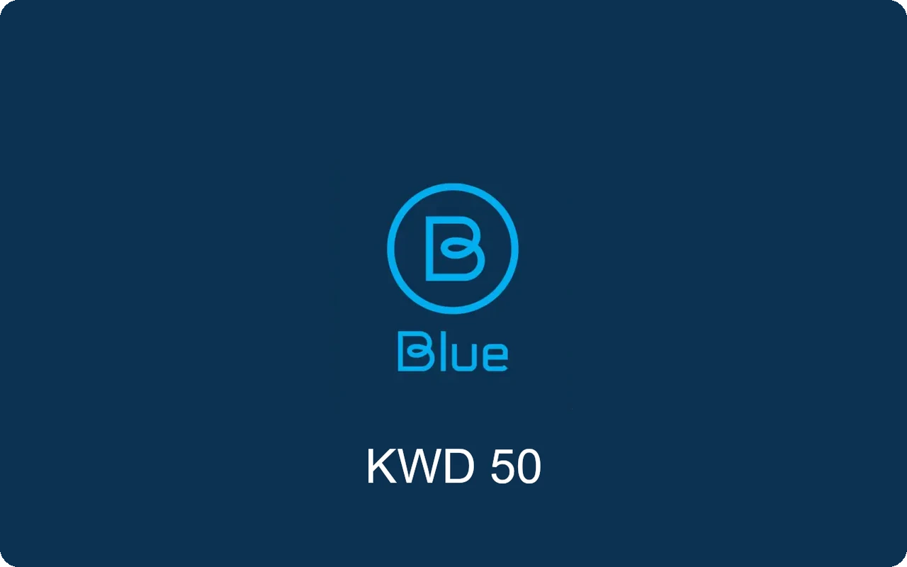 Blue Prepaid 50 KWD Gift Card (Kuwait)