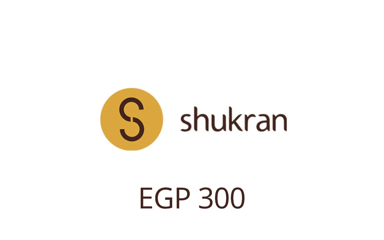 Shukran 300 EGP Gift Card (Egypt)