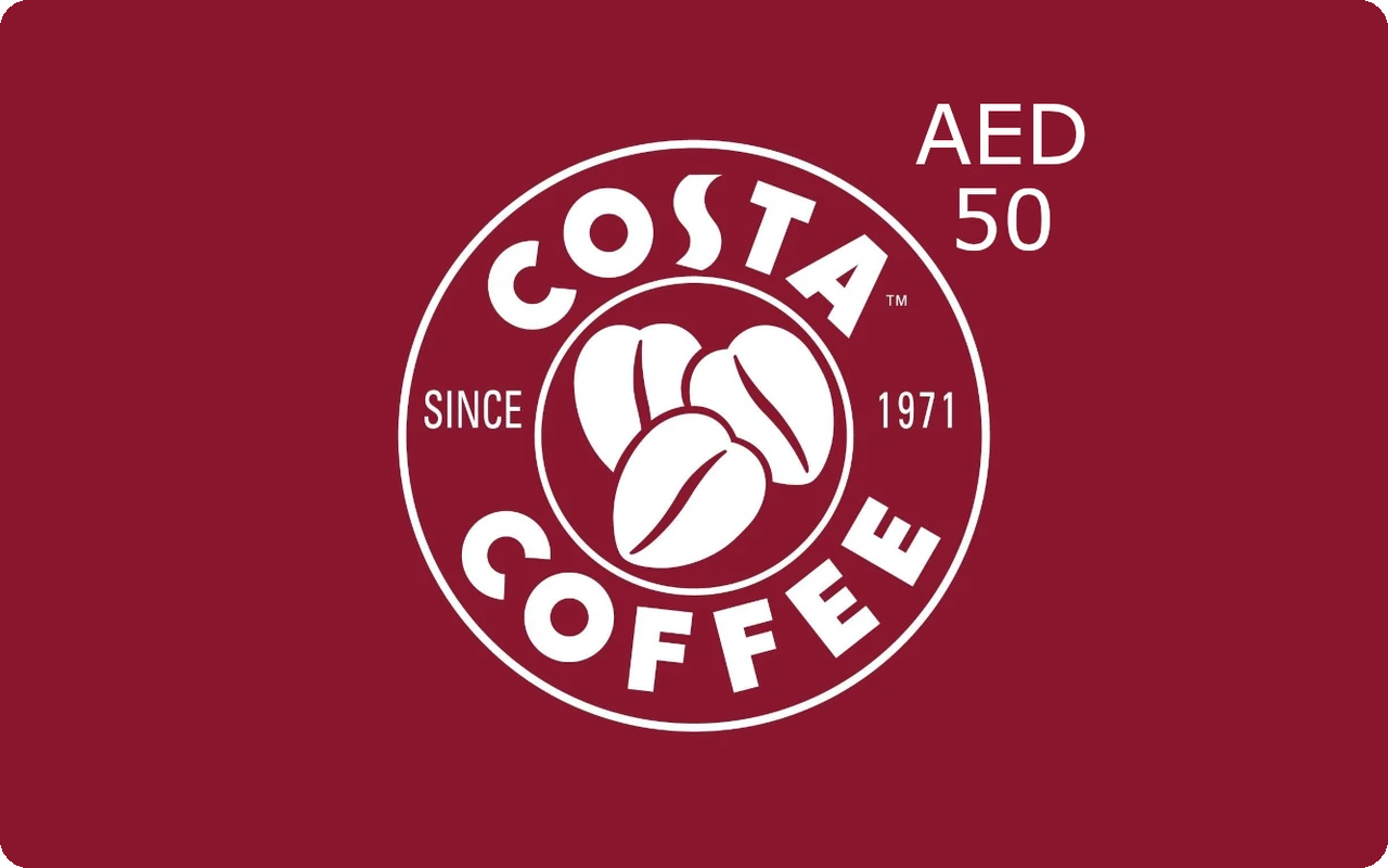 Costa Coffee 50 AED Gift Card (United Arab Emirates)