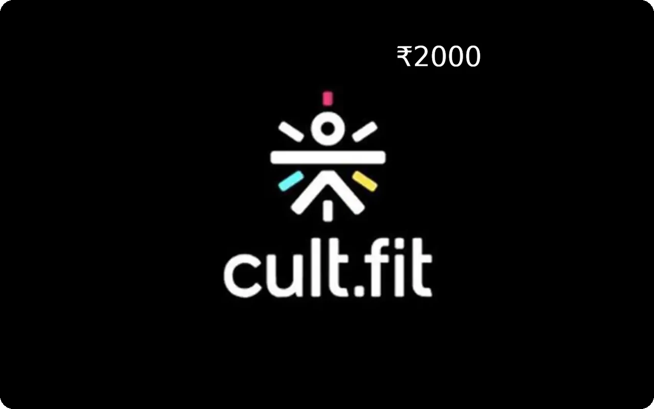 Cult ₹2000 Gift Card (India)