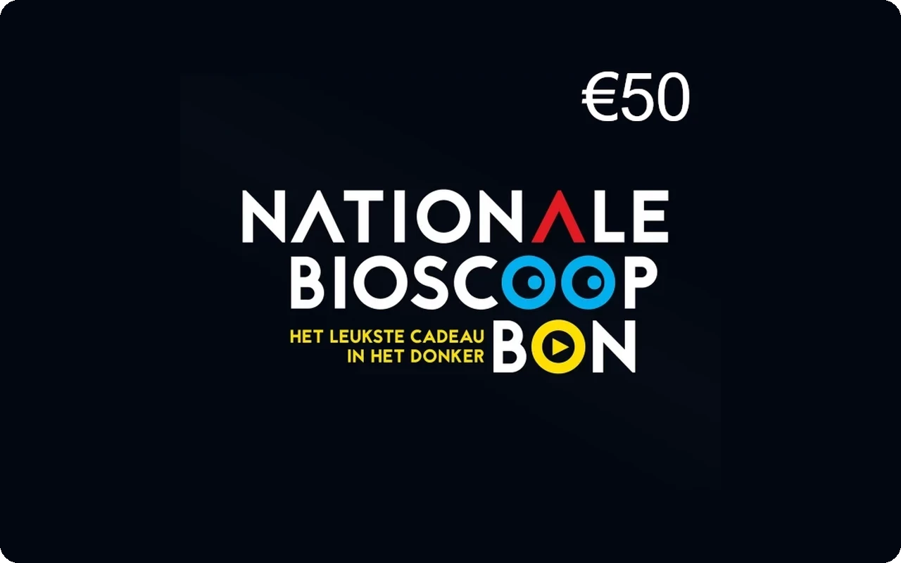 Nationale Bioscoopbon €50 Gift Card (Netherlands)
