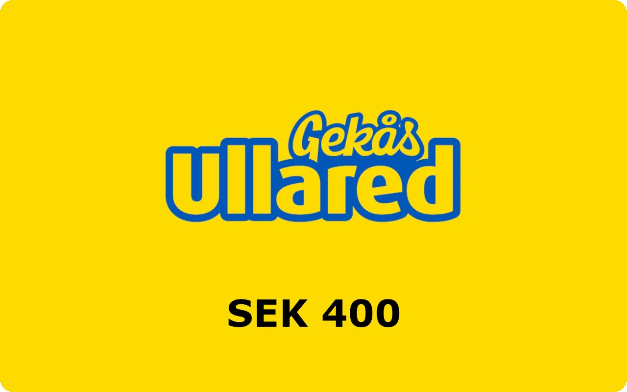 Gekas 400 kr Gift Card (Sweden)