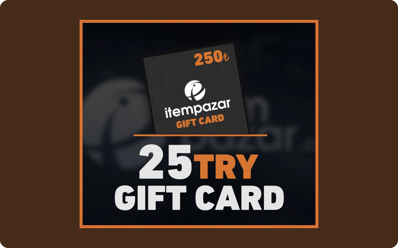 Itempazar ₺25 Gift Card (Turkey)