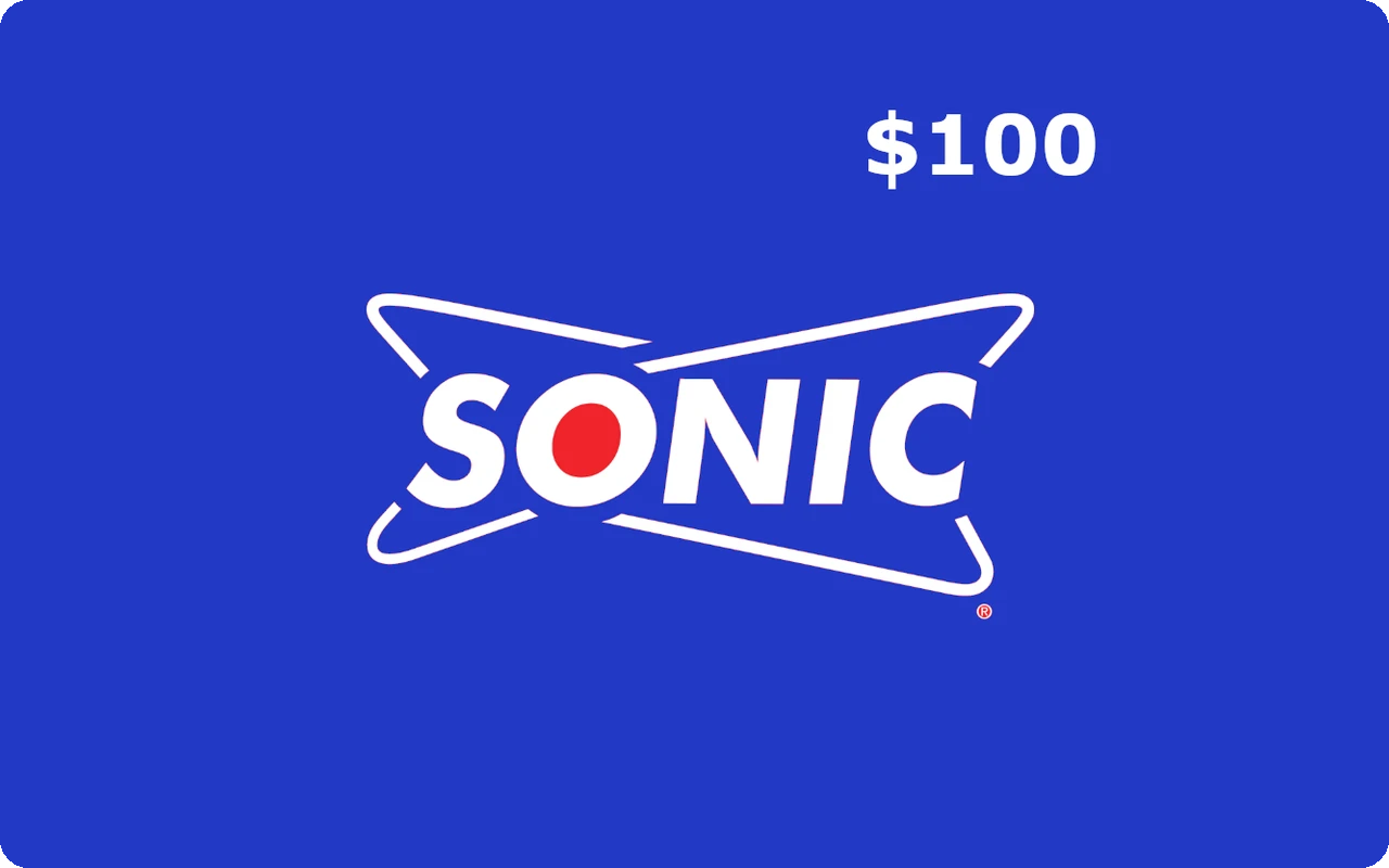 Sonic $100 Gift Card (United States)