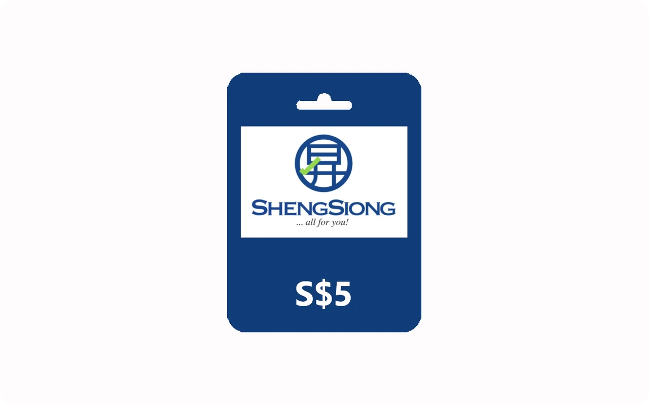 Sheng Siong S$5 Gift Card (Singapore)