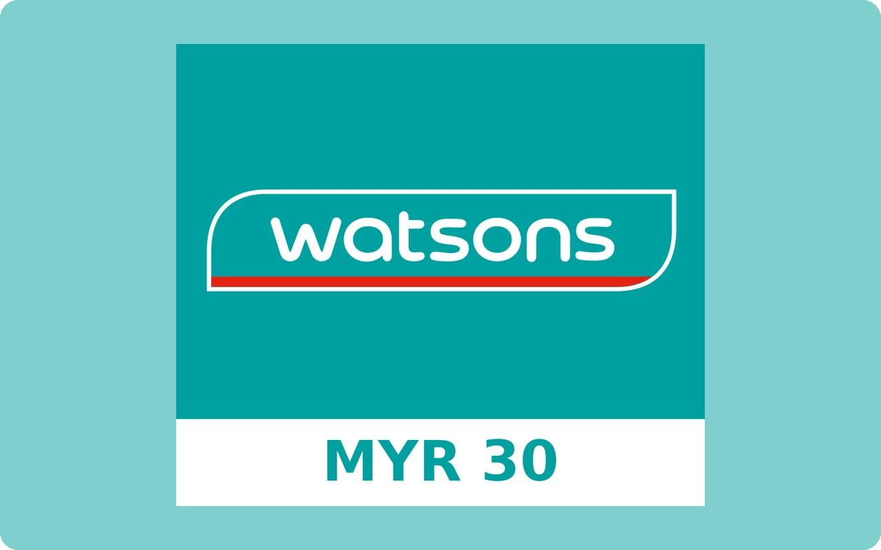 Watsons 30 RM Gift Card (Malaysia)