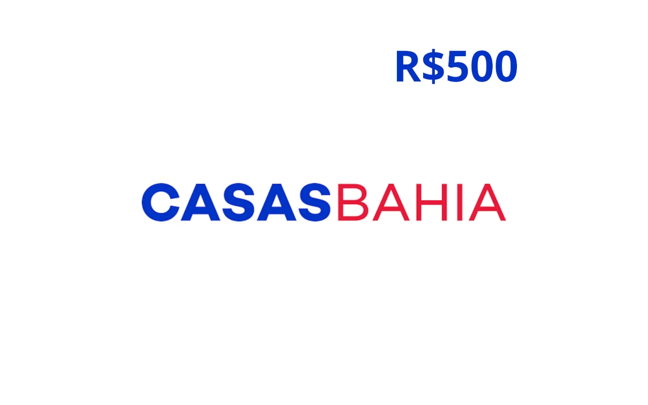 Casas Bahia R$500 Gift Card (Brazil)