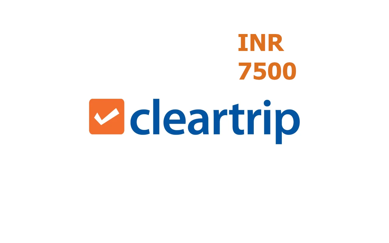 Cleartrip ₹7500 Gift Card (India)