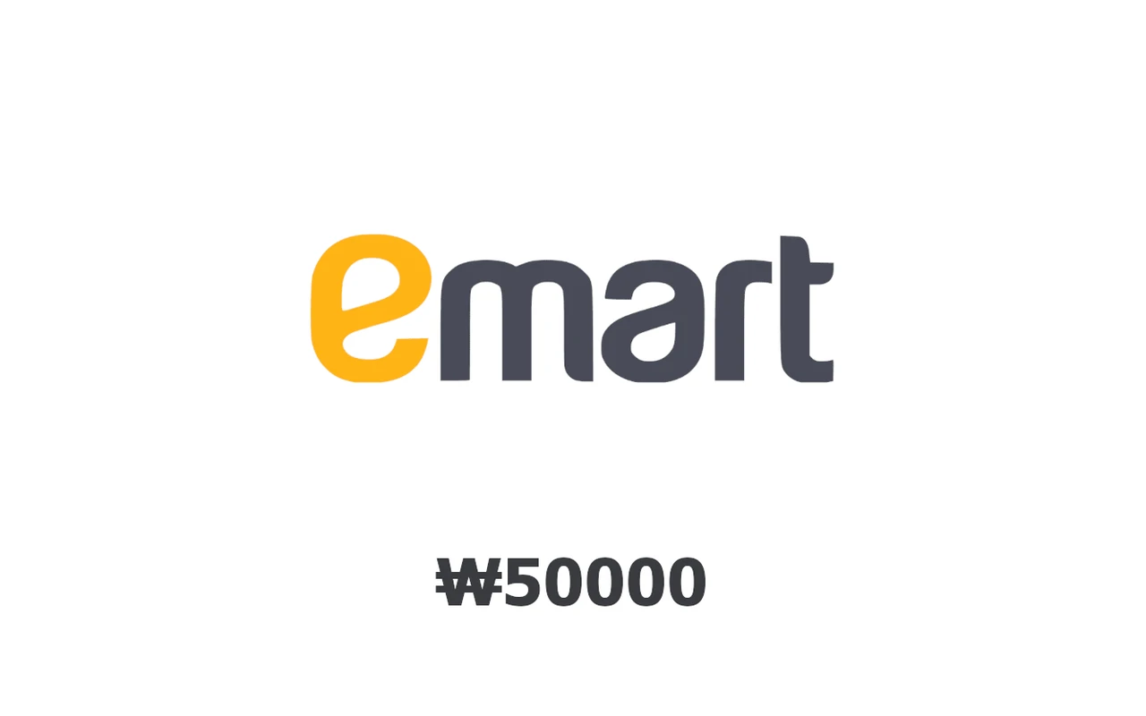 Emart ₩50000 Gift Card (South Korea)