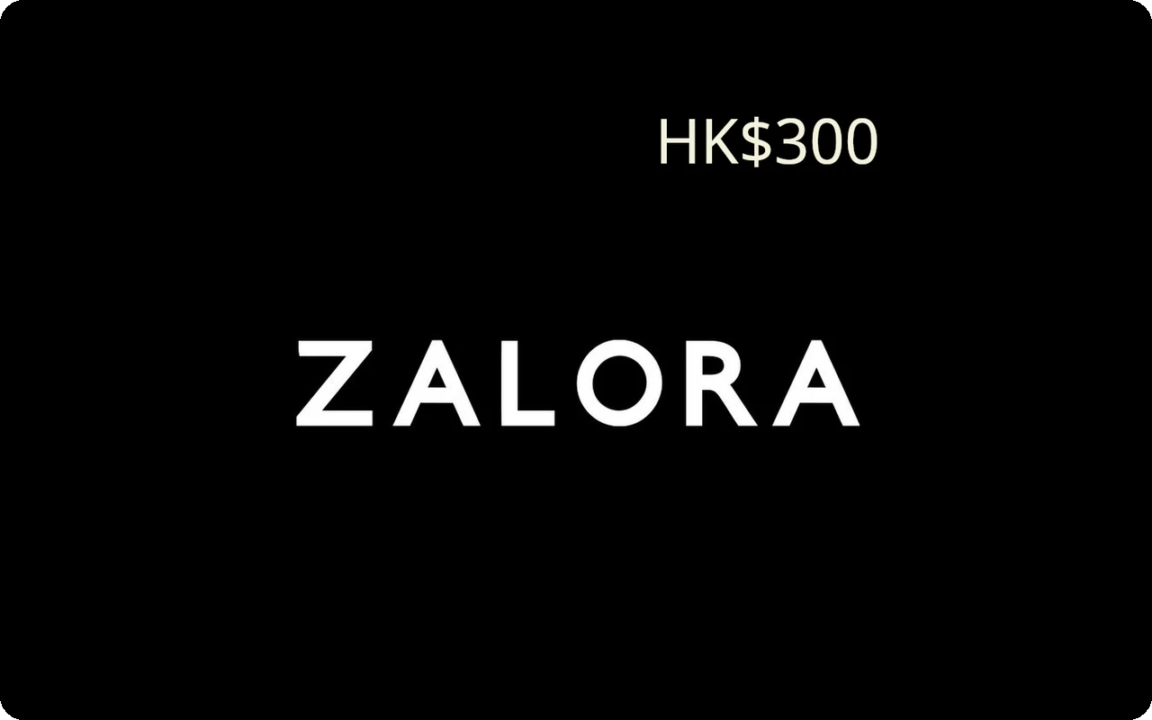Zalora HK$300 Gift Card (Hong Kong)