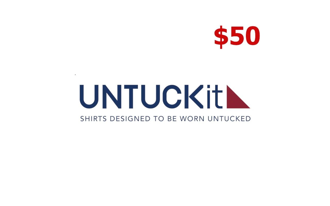 Untuckit $50 Gift Card (United States)