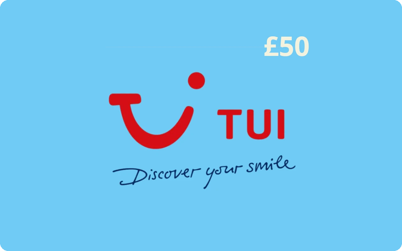 TUI £50 Gift Card (United Kingdom)