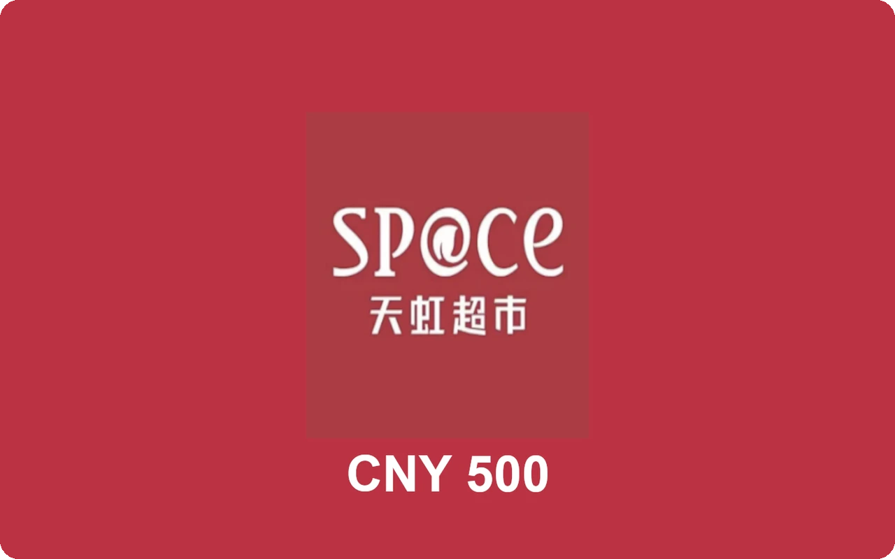 Space ¥500 Gift Card (China)
